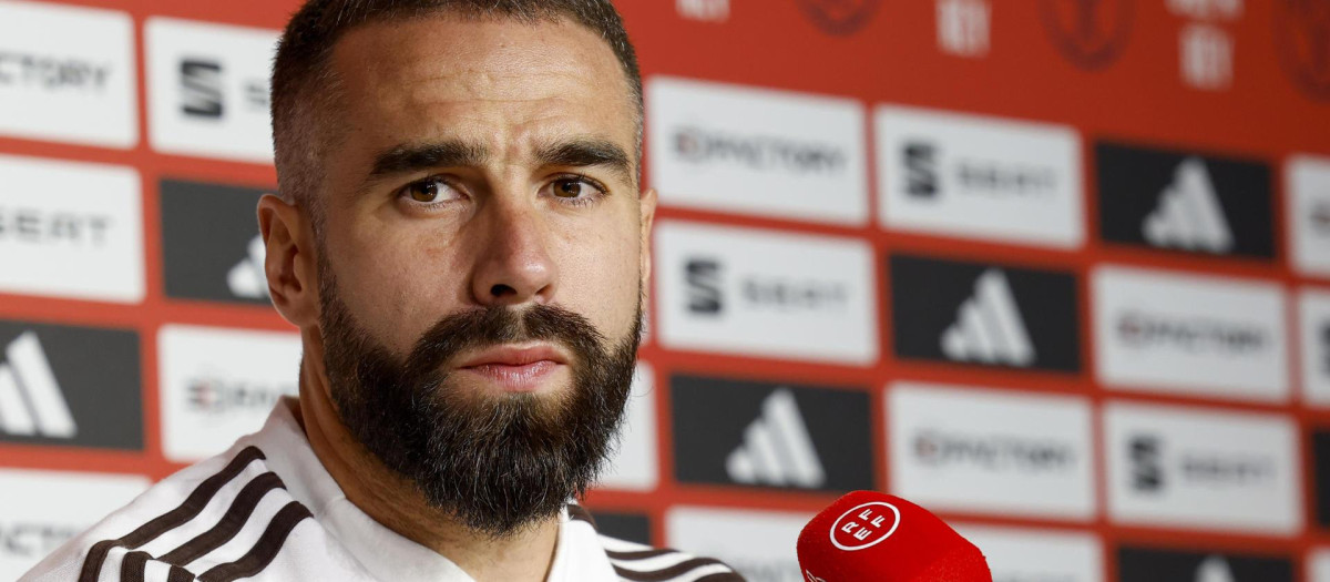 Dani Carvajal jugará este sábado su segunda final de Copa del Rey