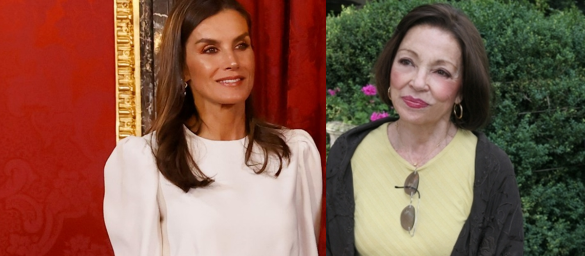 La Reina Letizia y la Reina Margarita de los Búlgaros