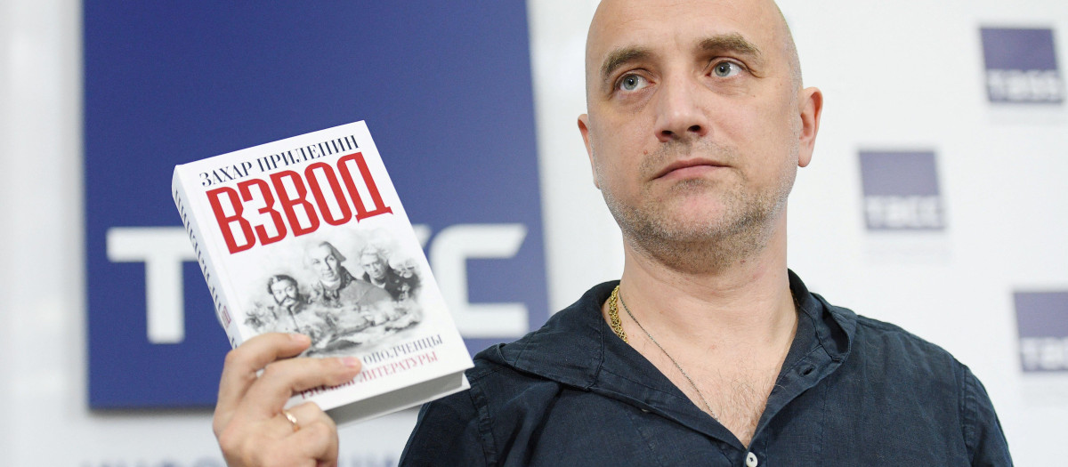 El escritor ruso Zakhar Prilepin