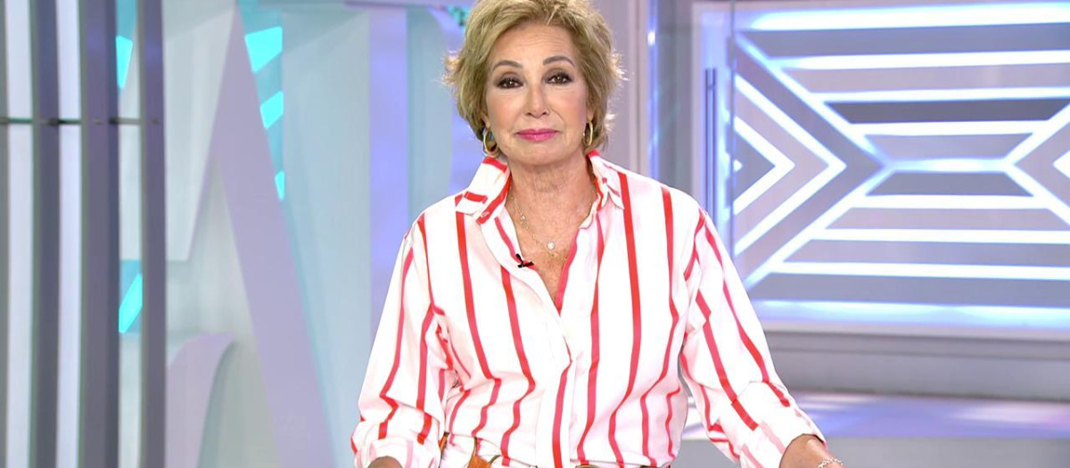 Ana Rosa Quintana, en el programa de este lunes