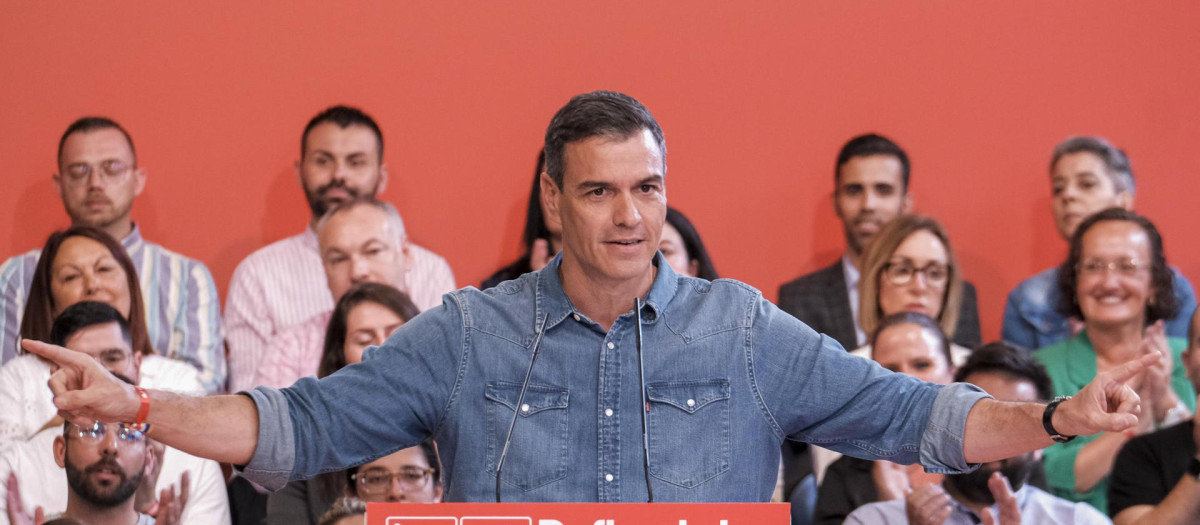 Pedro Sánchez, en Canarias.