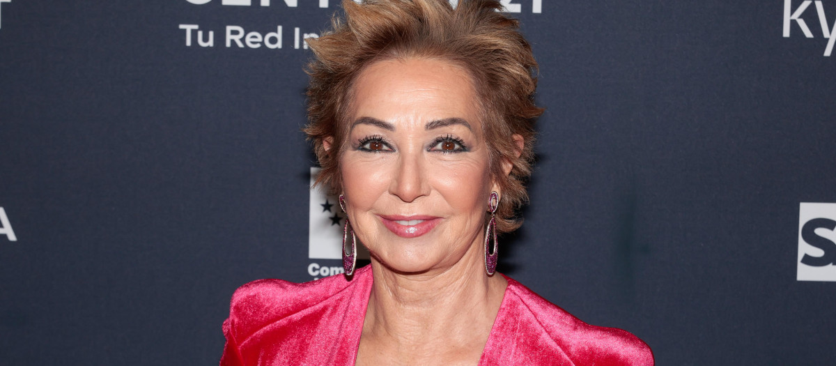 Journalist Ana Rosa Quintana during " Las Top 100 Mujeres Líderes de España " Gala in Madrid, Wednesday, February 22, 2023