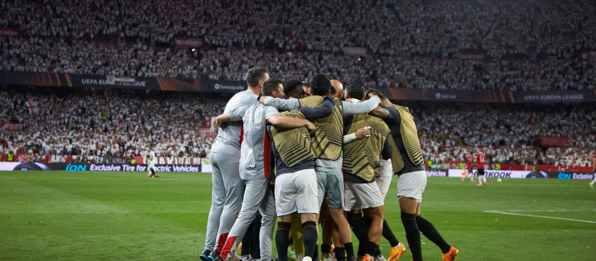 El conjunto sevillista es prácticamente invencible en Europa League