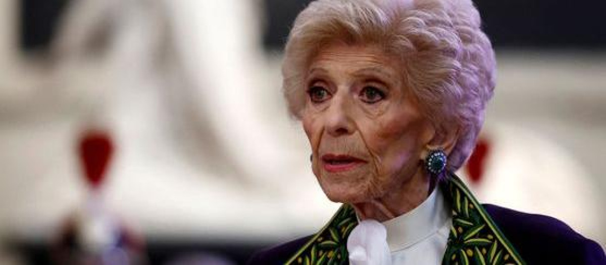 La historiadora francesa Helene Carrere d'Encausse