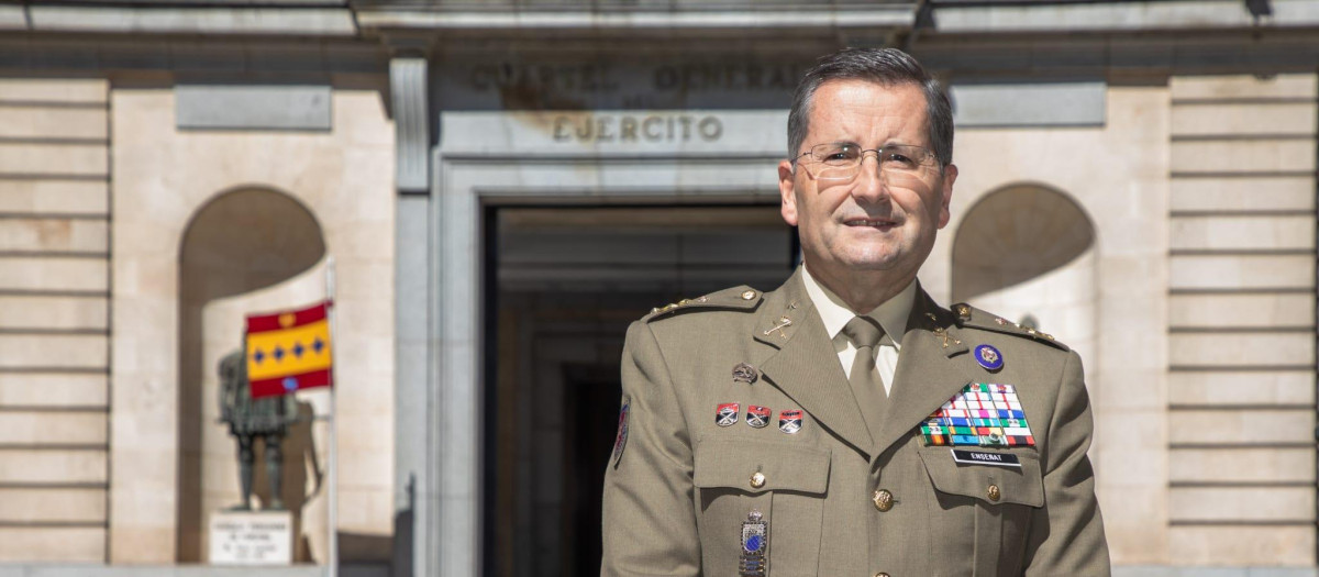 El Jefe de Estado Mayor de Ejercito (JEME), Amador Enseñat y Berea