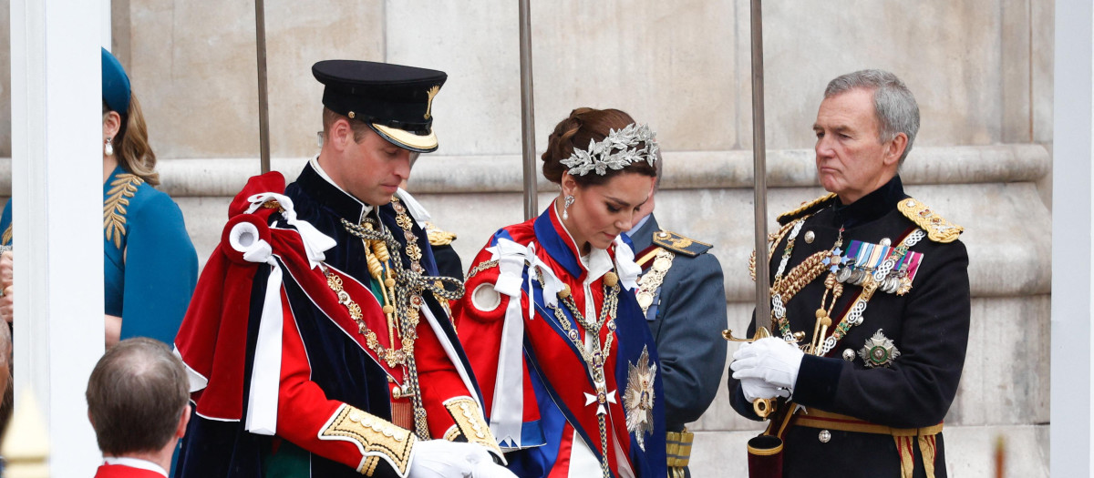 Prince William of Wales and Kate Middleton Princess of Wales attending Britain's King Charles III coronation ceremony in London, Britain May 6, 2023
