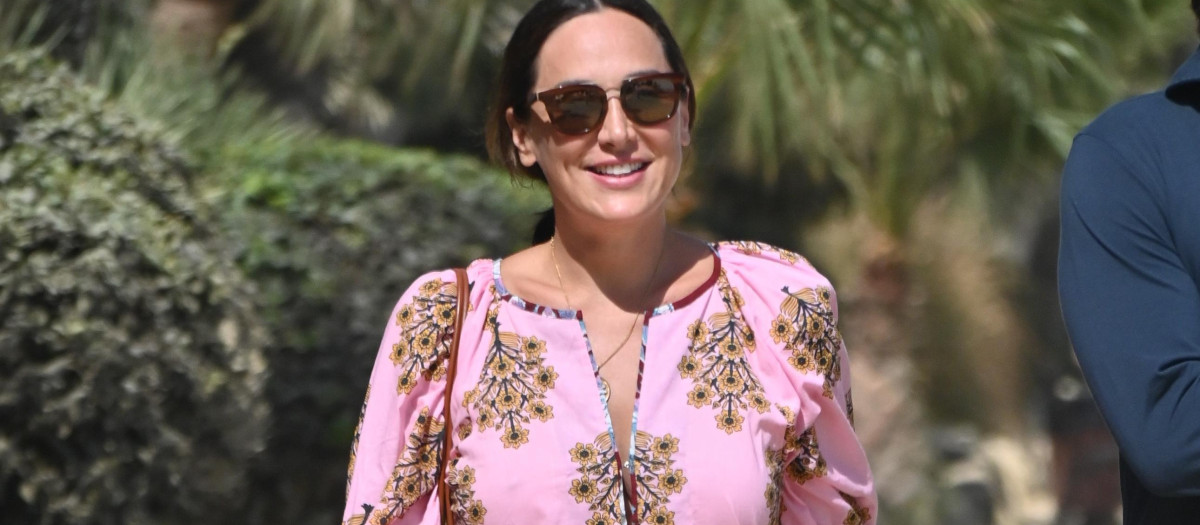 Tamara Falcó in Marbella, August 10 2022.