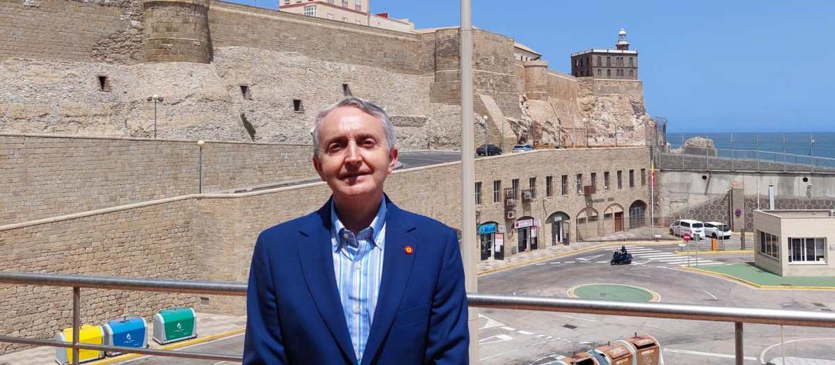 José Miguel Tasende, candidato de Vox a la Presidencia de Melilla