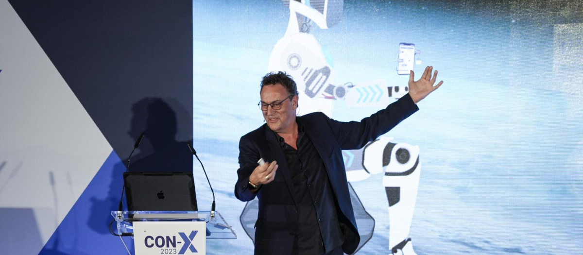 El futurista y experto en tecnología Gerd Leonhard