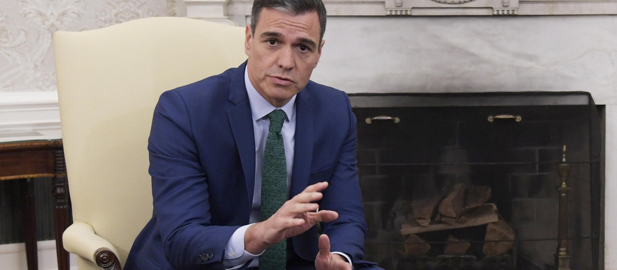 Pedro Sánchez, en la Casa Blanca