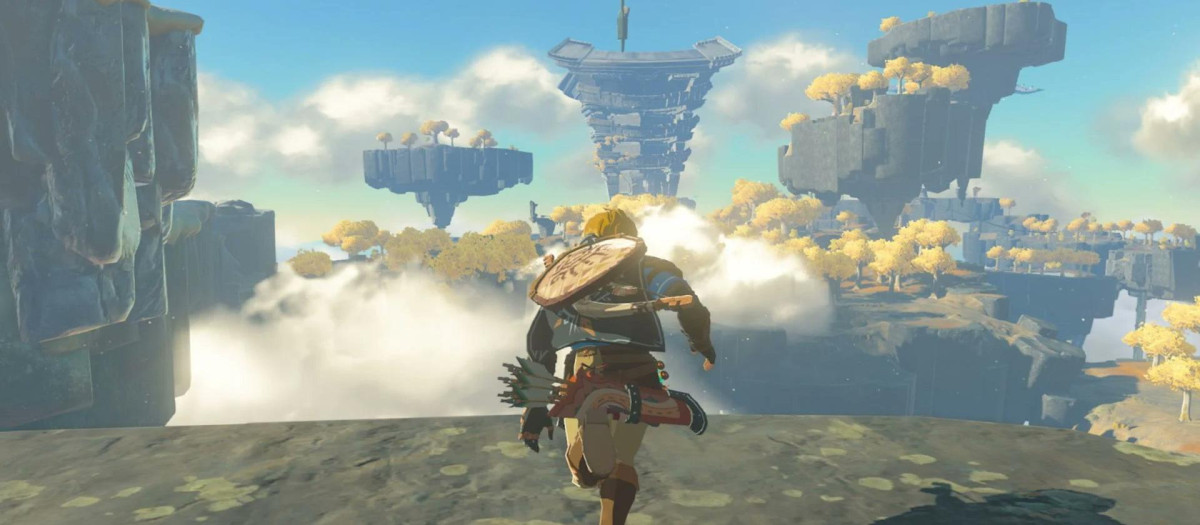 El personaje Link en la nueva entrega de las aventuras de Zelda: Tears of the Kingdom