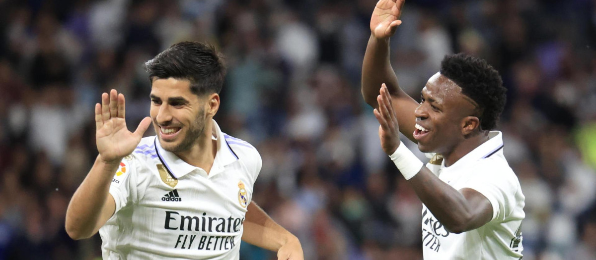 Asensio fue el autor del único gol del Real Madrid al Getafe