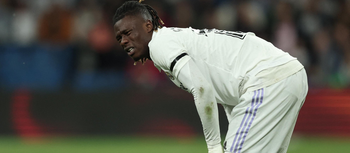 Camavinga sufrió algunas molestias físicas en el partido ante el Getafe