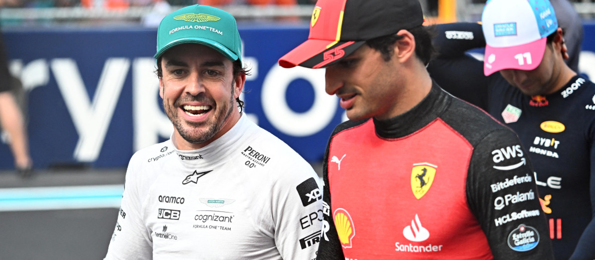 Fernando Alonso y Carlos Sainz