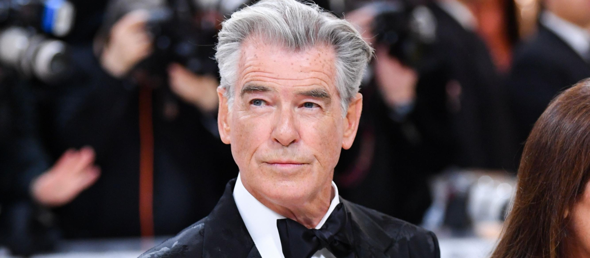 Actor Pierce Brosnan at the Metropolitan Museum of Art Costume Institute Gala (Met Gala) to celebrate the opening of "KarlLagerfeld: A Line of Beauty exhibition" in New York, U.S., May 1, 2023