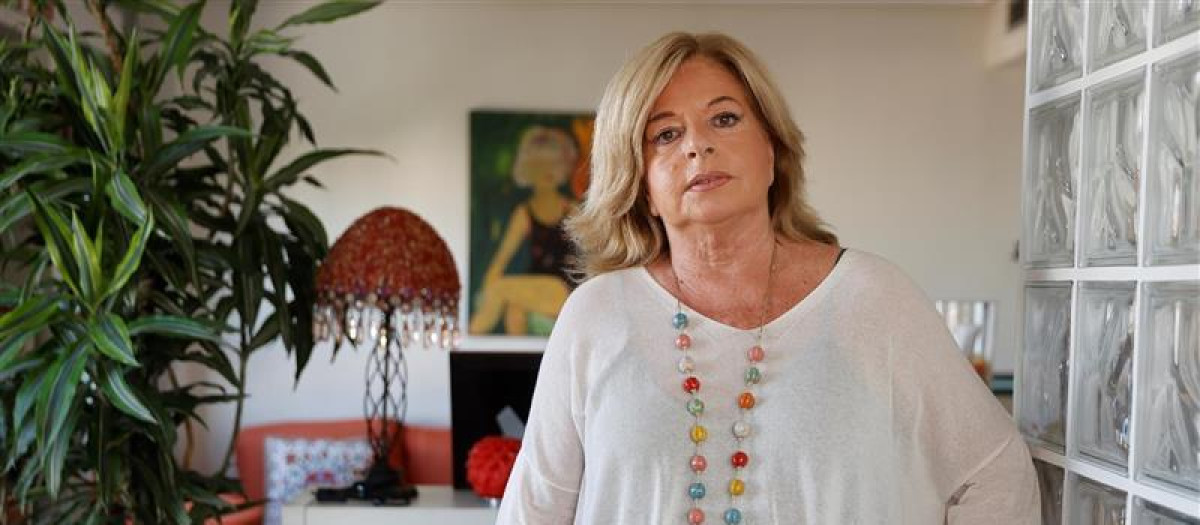 La presidenta del Colectivo de Víctimas del Terrorismo, Covite, Consuelo Ordóñez