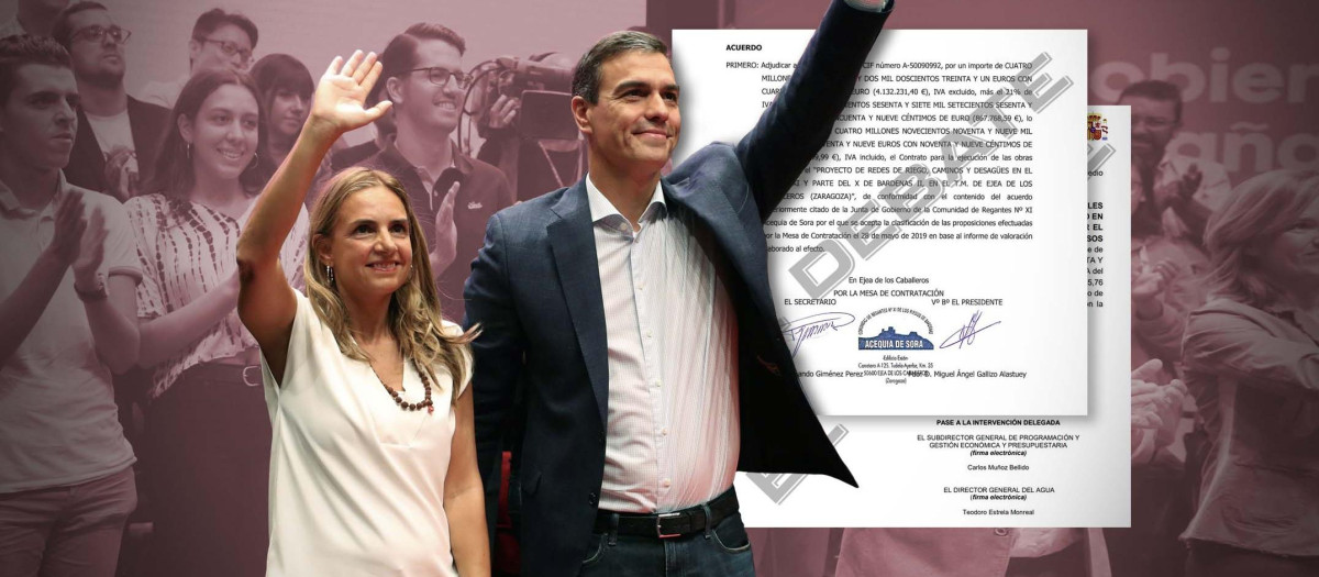 Pedro Sánchez y Susana Sumelzo