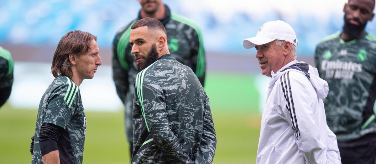 Modric, Benzema y Ancelotti: el Real Madrid reflexiona si hay que hacer una renovación para que no haya intocables