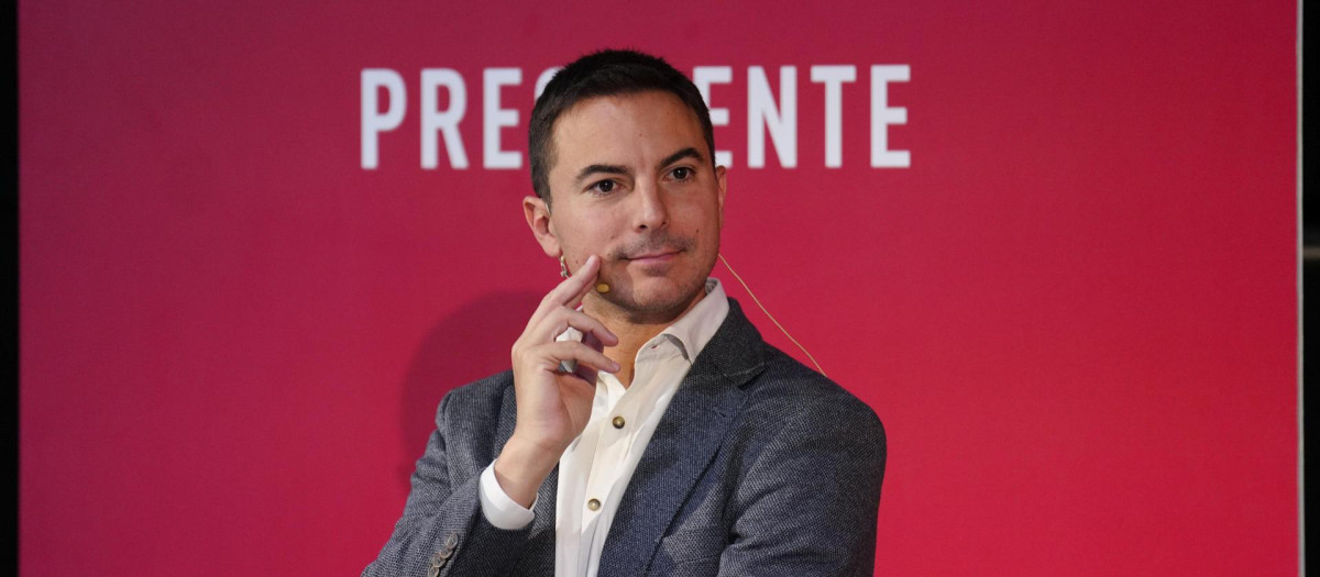 MADRID, 12/05/2023.- El candidato socialista a la Comunidad, Juan Lobato