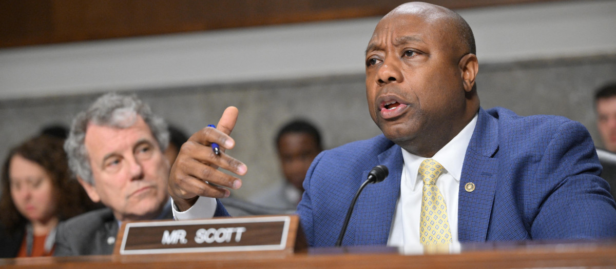 Tim Scott senador republicano por el Estado de Carolina del Sur