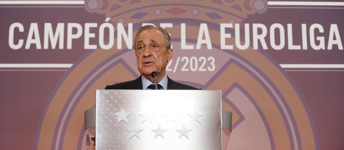 Florentino Perez pide un cambio en la estructura arbitral