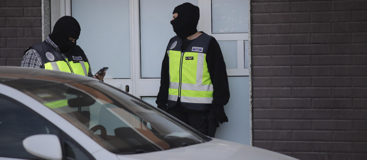 Operación policial en Melilla