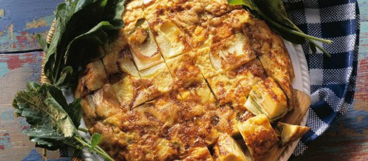 El truco para que nunca se te queme una tortilla de patatas