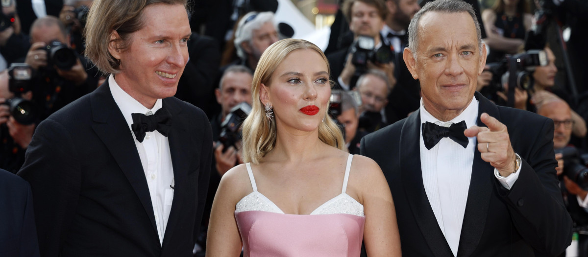 Wes Anderson, Scarlett Johansson y Tom Hanks han presentado Asteroid City en Cannes