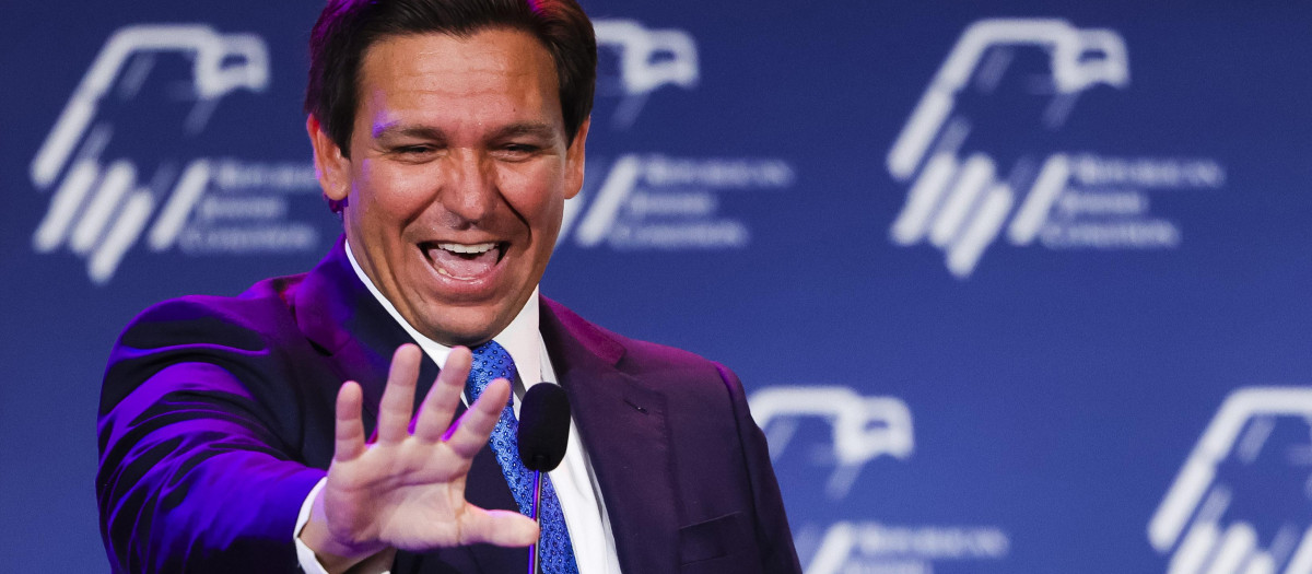 El gobernador de Florida, el republicano Ron DeSantis