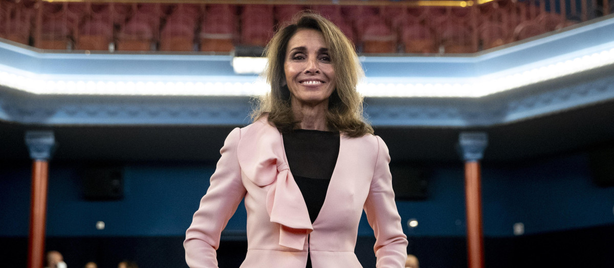 Ana Belen receives a tribute in 29 Festival de cine de Madrid on Tuesday, 06 October 2020.