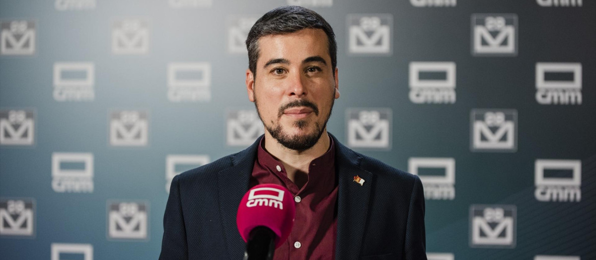 El candidato de Unidas Podemos a la Presidencia de Castilla-La Mancha, José Luis García Gascón.