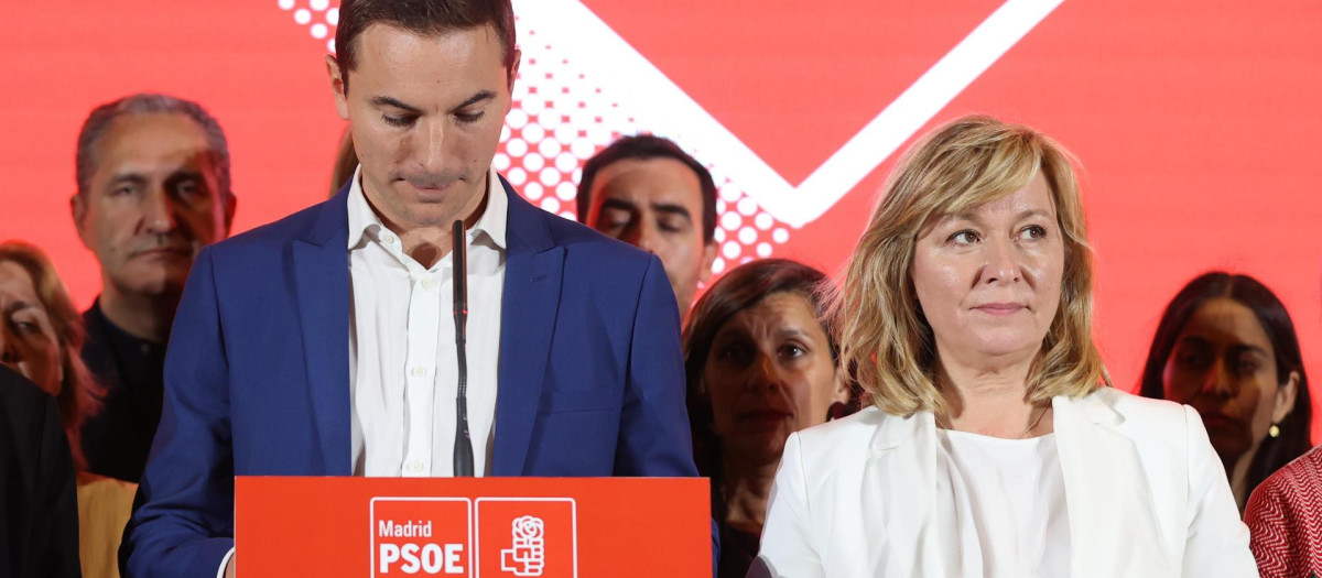 El candidato socialista a la presidencia de la Comunidad de Madrid Juan Lobato