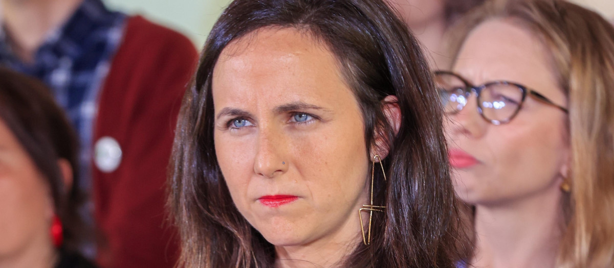 La Secretaria General de Podemos y ministra de Derechos Sociales y Agenda 2030, Ione Belarra, esta semana