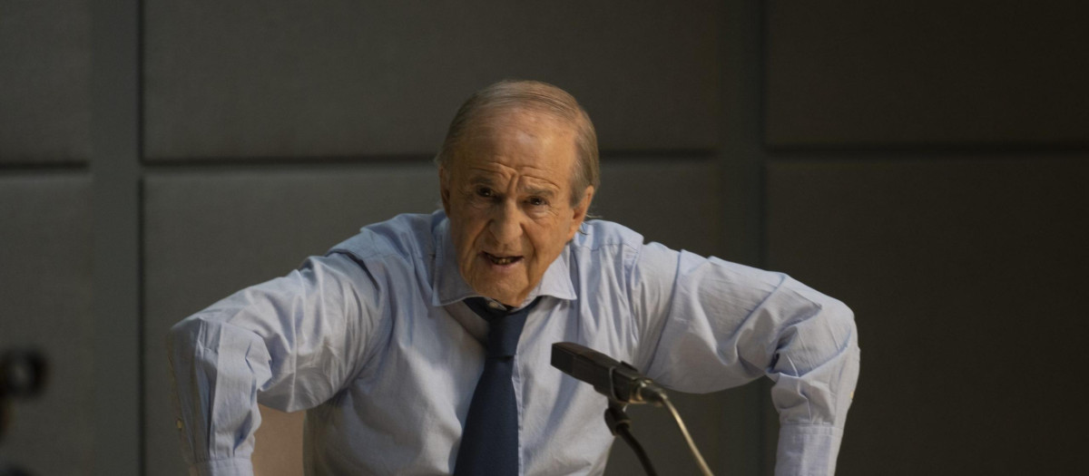 García, durante un momento del documental