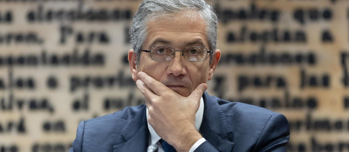El gobernador del Banco de España, Pablo Hernández de Cos.