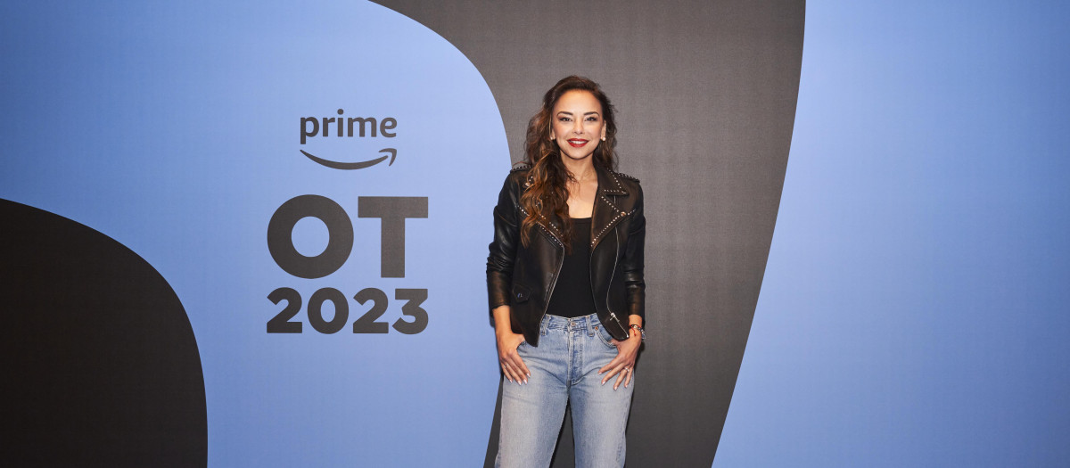 Chenoa, durante la presentación en Madrid de la nueva edición de Operación Triunfo