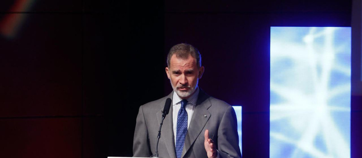 El Rey Felipe VI, en el Congreso de Ceapi.