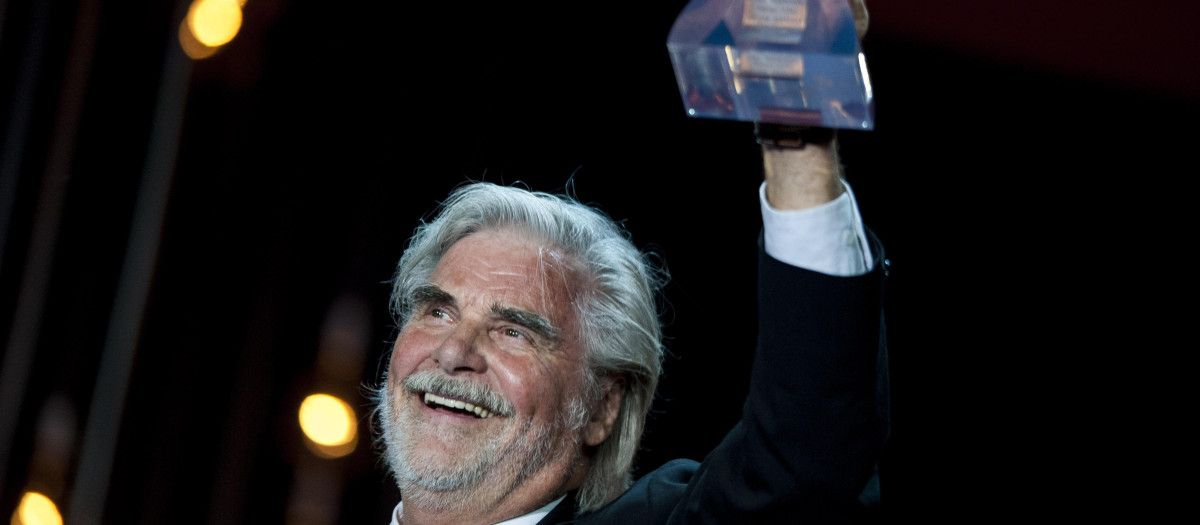 Peter Simonischek, en el Festival de San Sebastián 2016