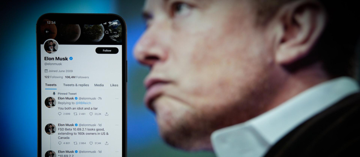Un tuit de Musk criticando al exsecretario de Trabajo de EE.UU.