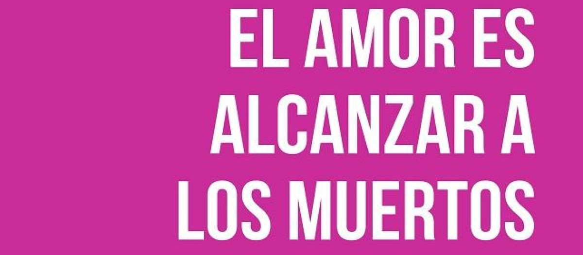 Portada de «Lograr el amor es alcanzar a los muertos» de Álvaro Petit Zarzalejos