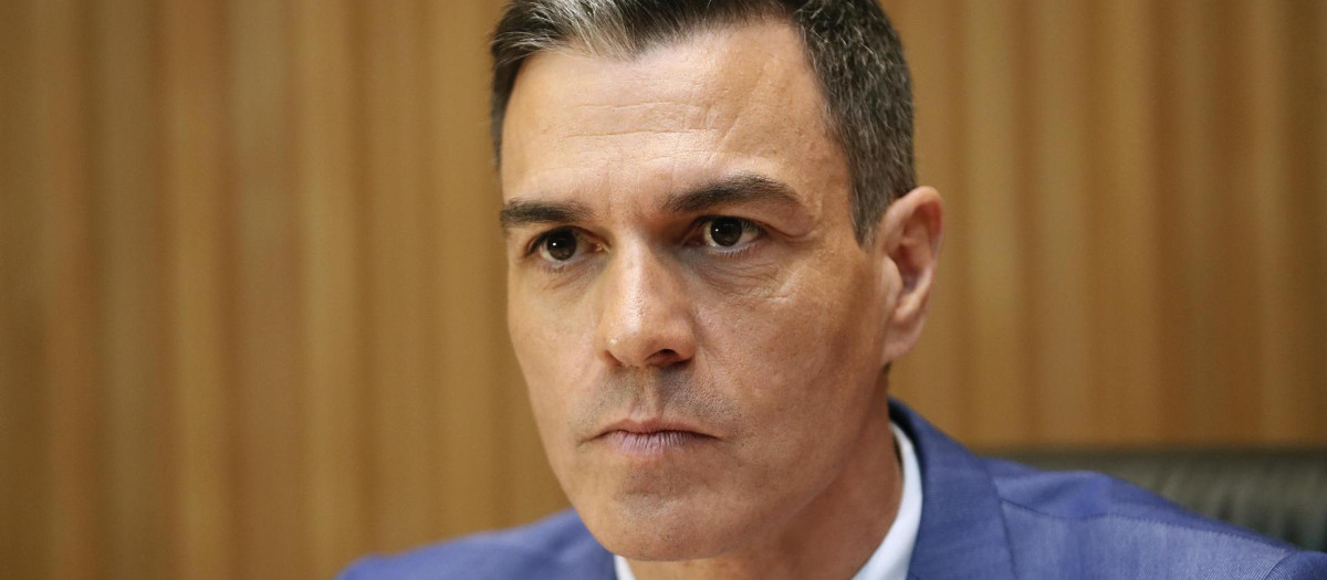 El presidente del Gobierno, Pedro Sánchez