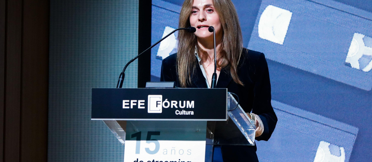 Beatriz Navas, directora del Instituto de la Cinematografía y de las Artes Visuales del Ministerio de Cultura