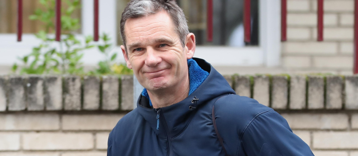 Iñaki Urdangarin arriving to Hogar Don Orione in Pozuelo de Alarcon on Tuesday, 10 December 2019.