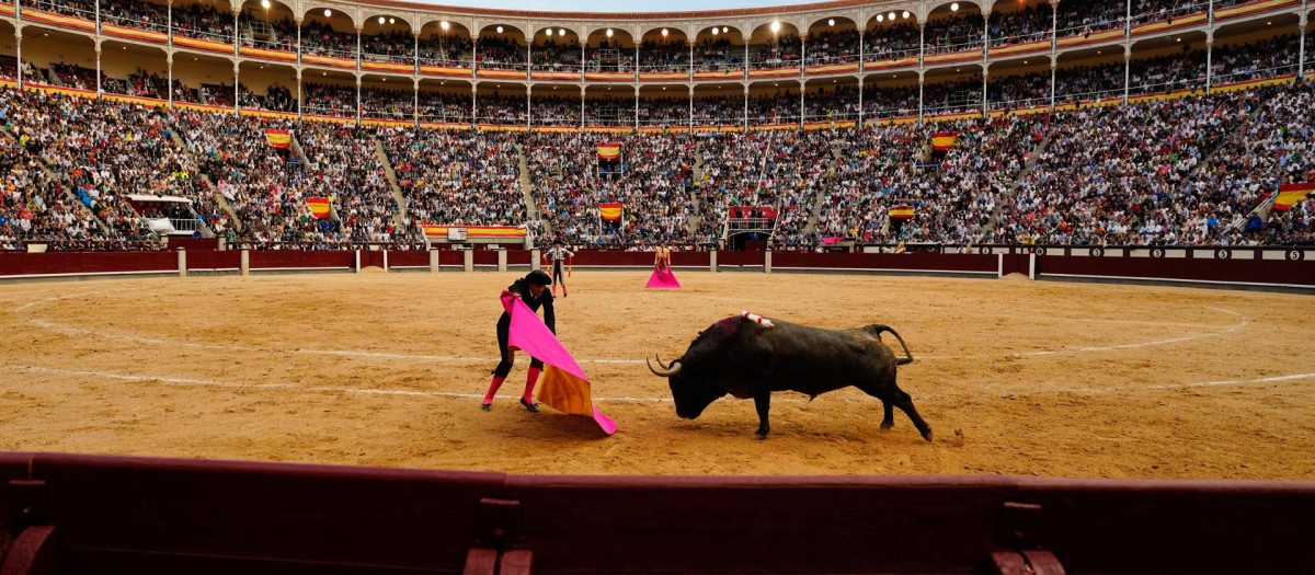 Los tendidos de Las Ventas en la última corrida de San Isidro