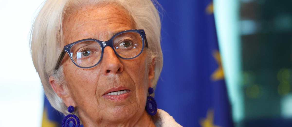 La presidenta del Banco Central Europeo, Christine Lagarde.