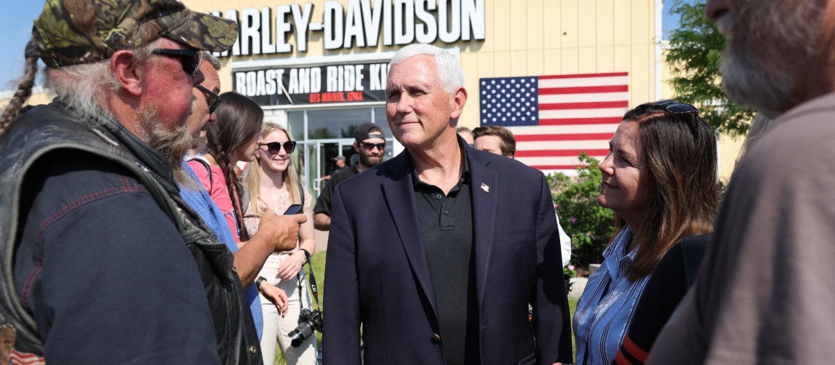 Mike Pence, exvicepresidente de EE.UU. lanzó oficialmente su candidatura a la Casa Blanca