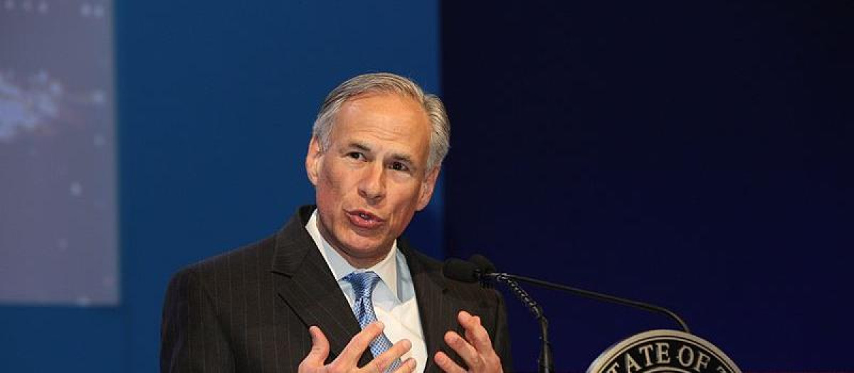 El gobernador de Texas,Greg Abbott