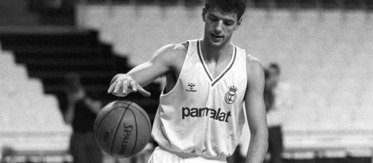 Drazen Petrovic, en su etapa en el Real Madrid: se cumplen 30 años de su muerte