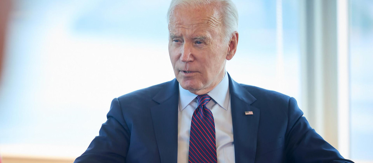 Joe Biden, durante la cumbre del G7 en Hiroshima