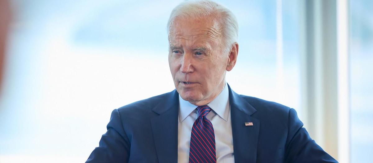 Joe Biden, durante la cumbre del G7 en Hiroshima